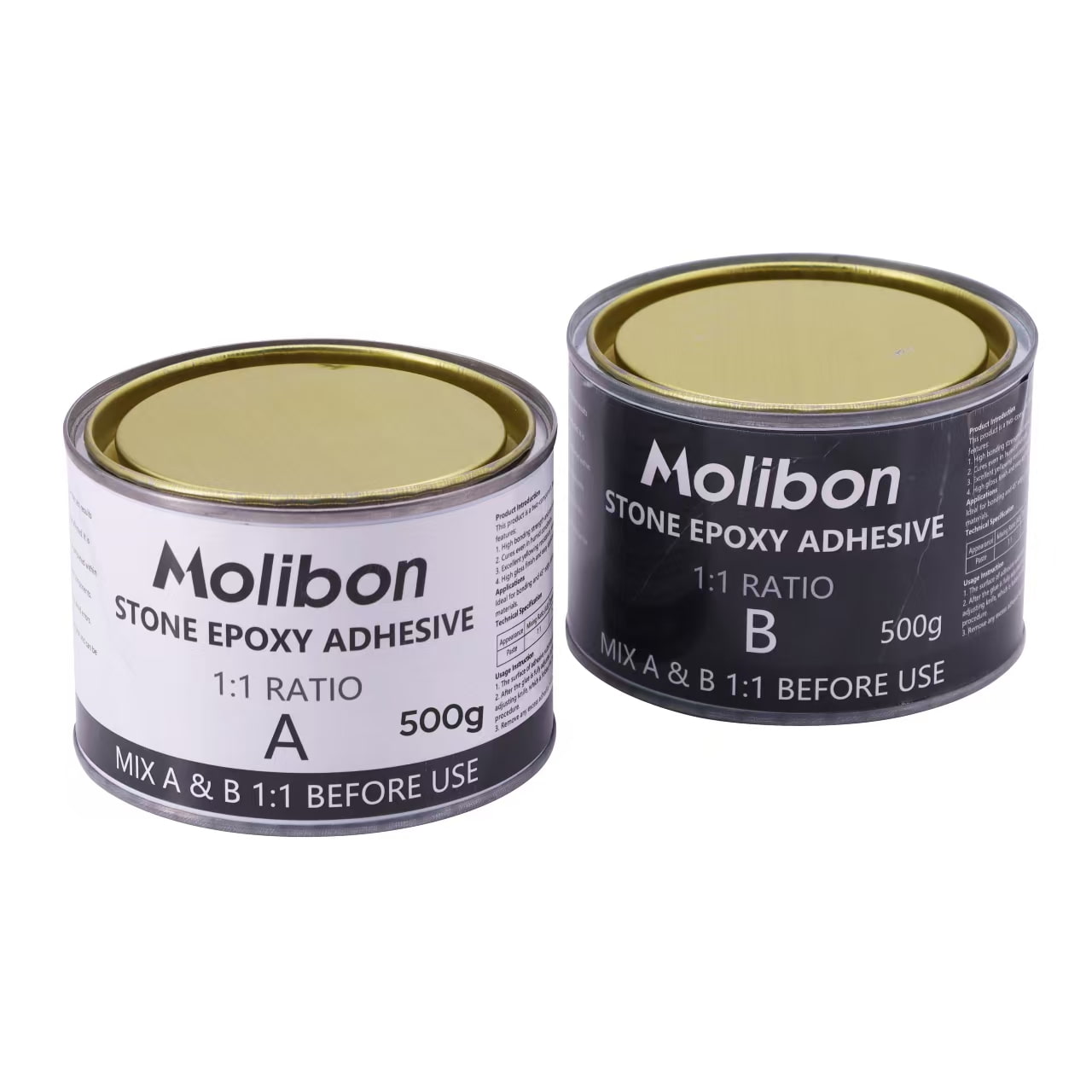No-yellowing Quartz Joint Adhesive