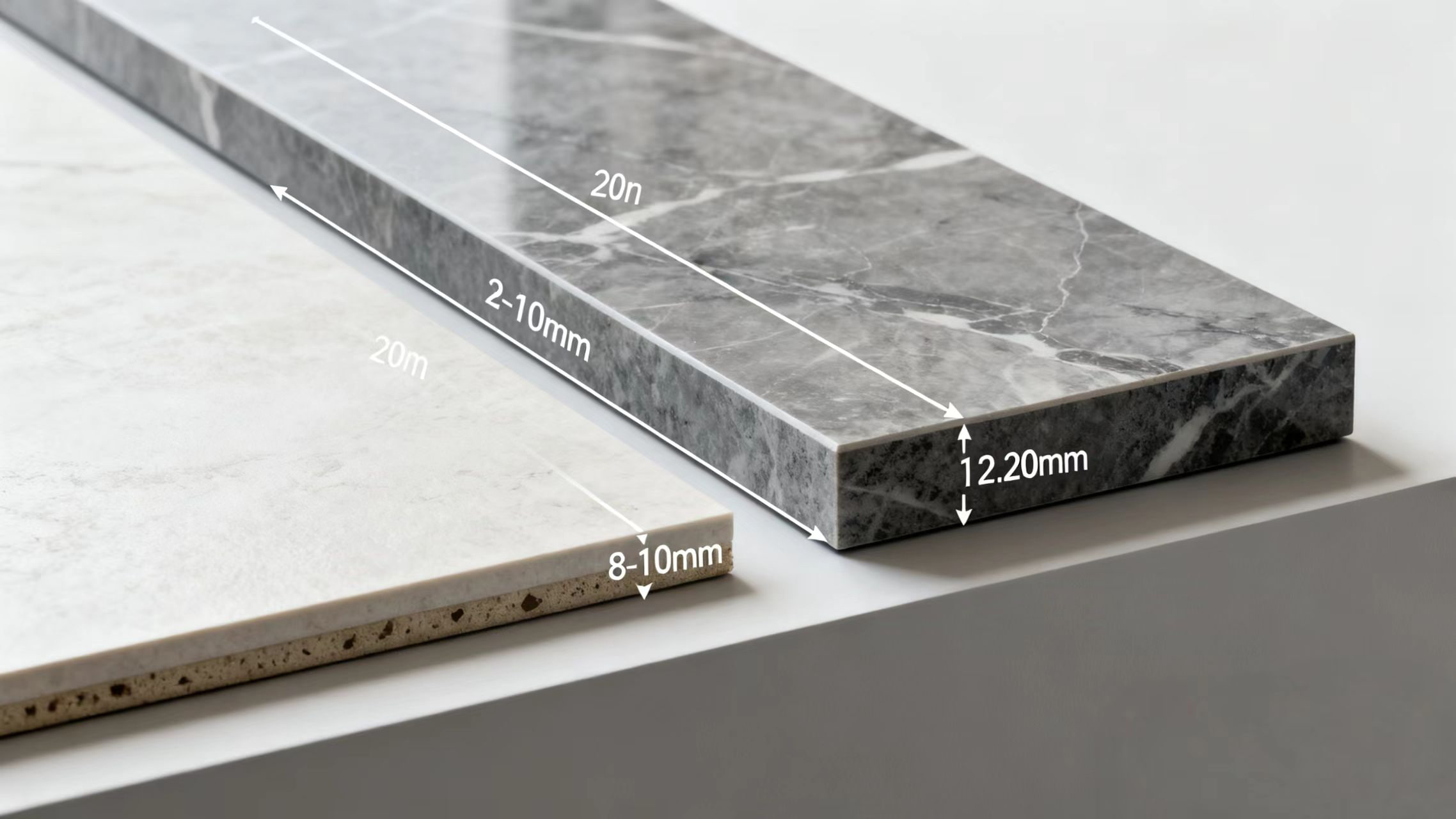 Sintered Stone's Greater Thickness