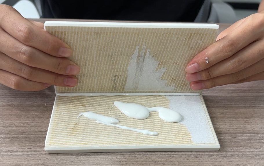 Quartz Glue for 45° Bevel